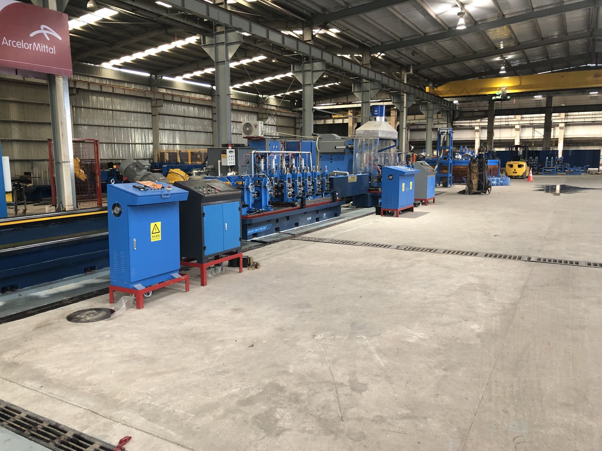 Installed in South America