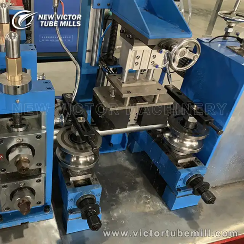 Tube mill forming & welding & sizing section