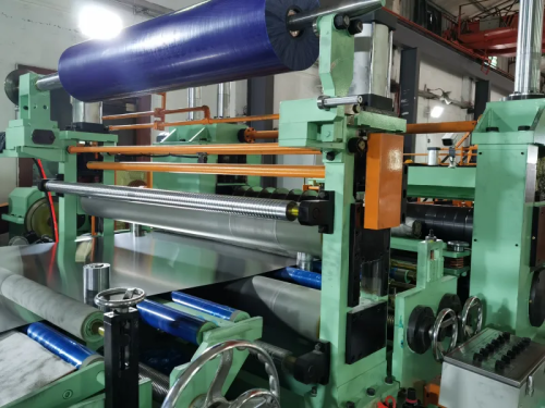 Double Slitter Steel Coil Slitting Machine