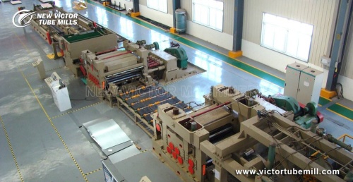 Линия поперечной резки нержавеющей стали